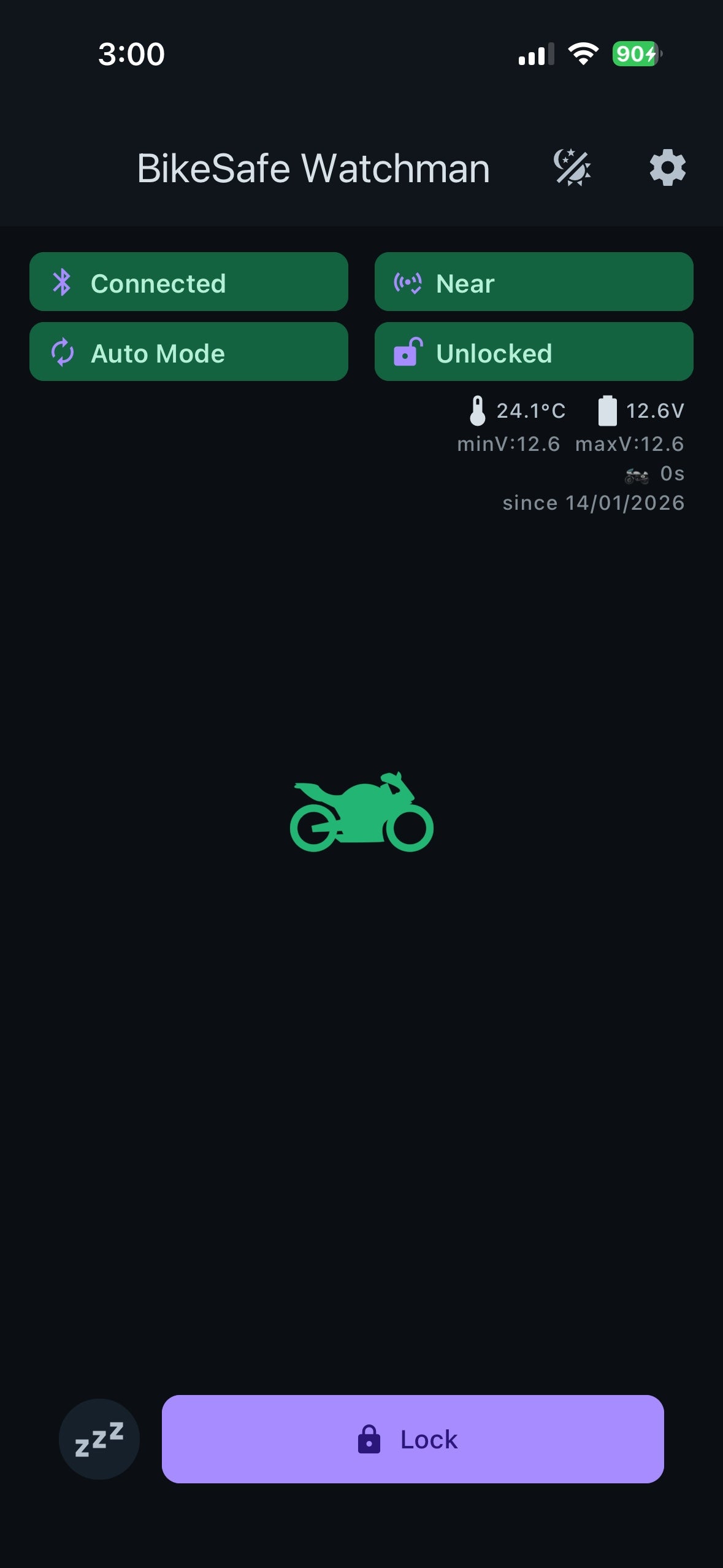 BikeSafe Watchman - Smart Motorbike Alarm