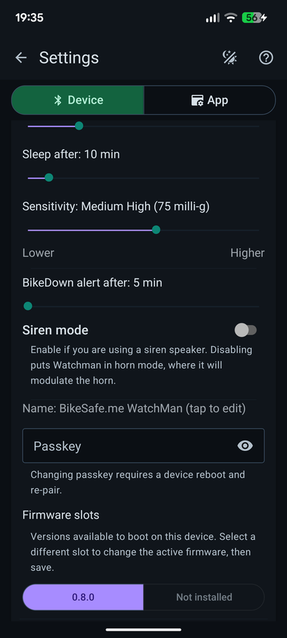 BikeSafe Watchman - Smart Motorbike Alarm